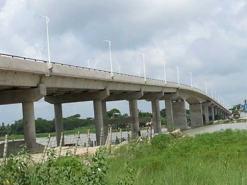 卡兹尔特克公路桥（孟中友谊七桥）顺利竣工
