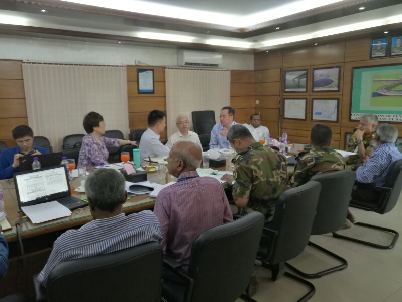 公司对孟加拉n8公路改扩建项目进行设计回访