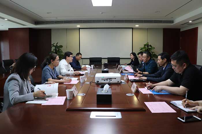 甘肃省交通规划勘察设计院到我公司考察交流
