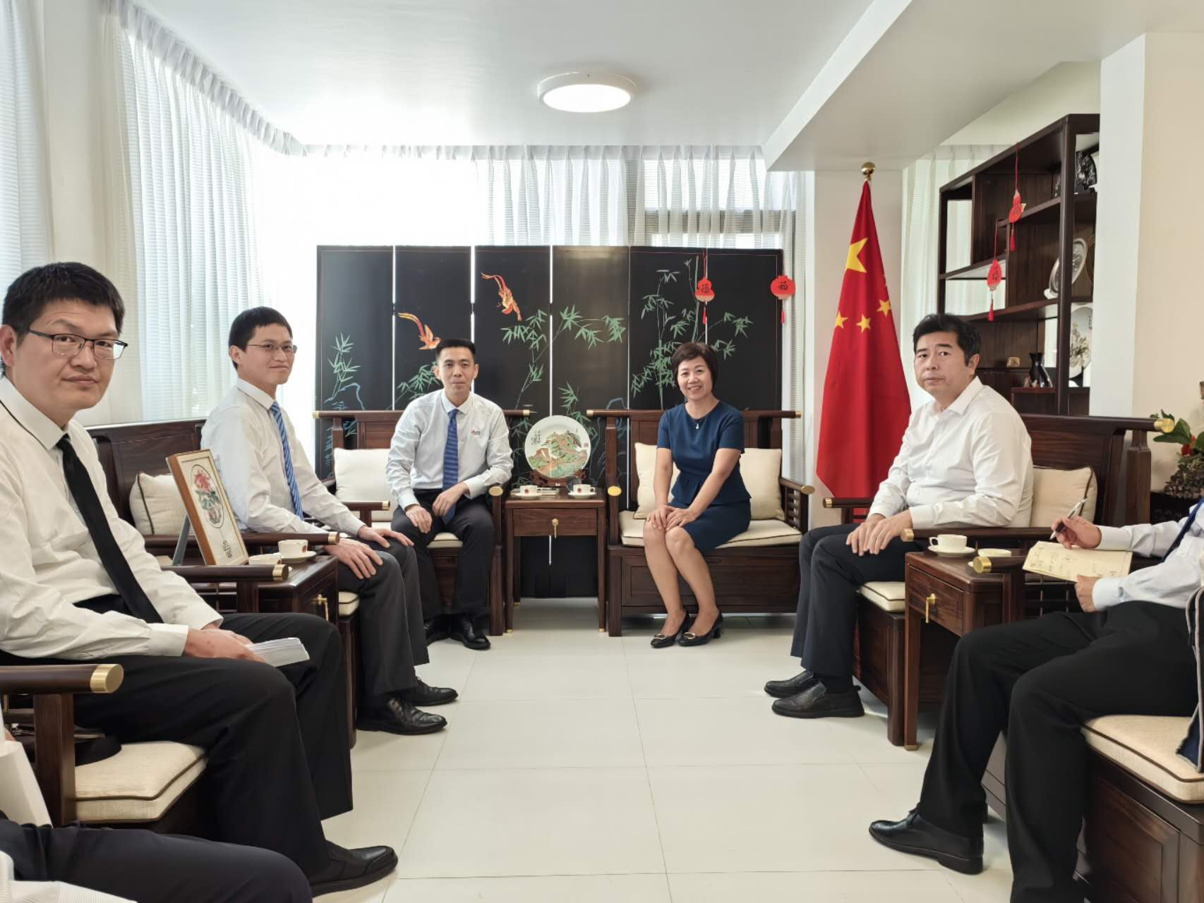 援马尔代夫马累及维利马累道路项目组赴现场考察/ 援马尔代夫马累及维利马累道路项目组赴现场考察