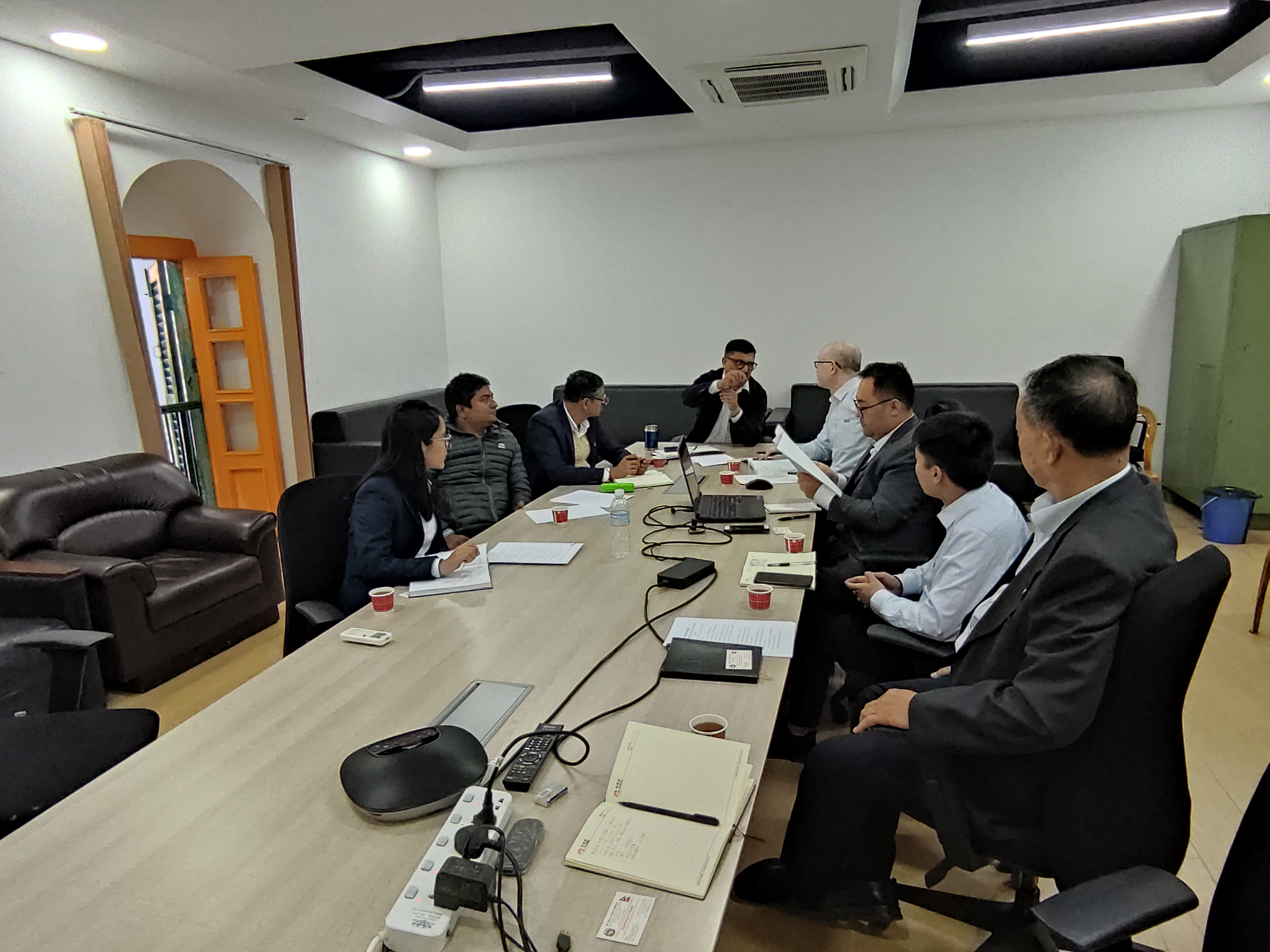 援尼泊尔阿尼哥公路保通项目(四期)开始外业工作 援尼泊尔阿尼哥公路保通项目(四期)开始外业工作