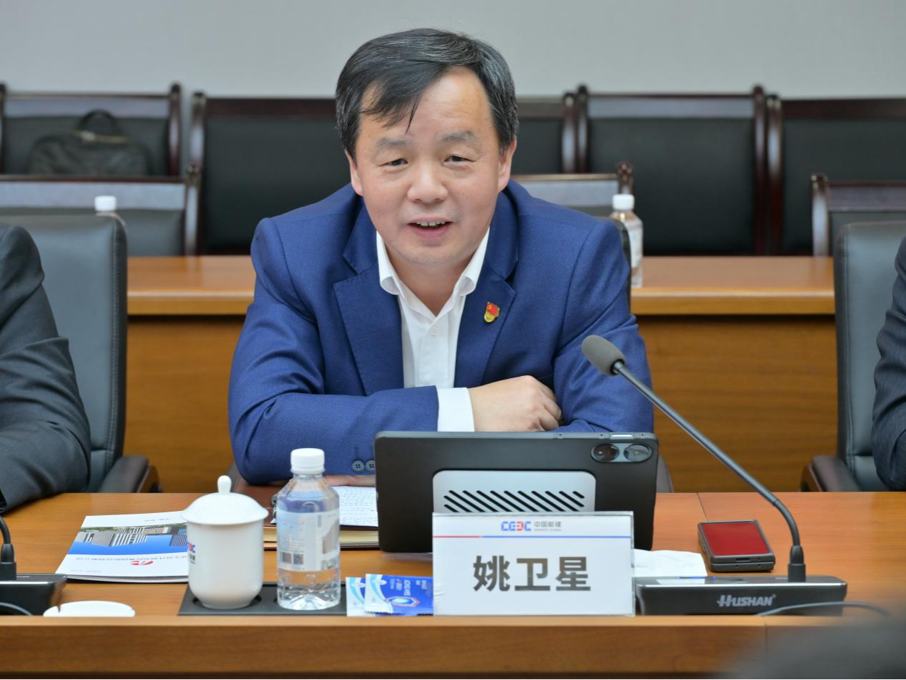 集团党委书记毛振杰带队赴中国能建华中区域总部开展联学联建活动/ 集团党委书记毛振杰带队赴中国能建华中区域总部开展联学联建活动